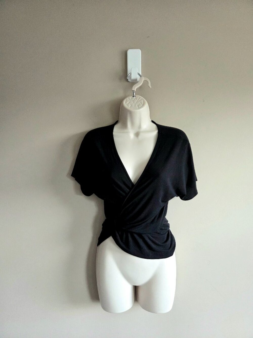 Jackson Rowe Black Wrap Top
